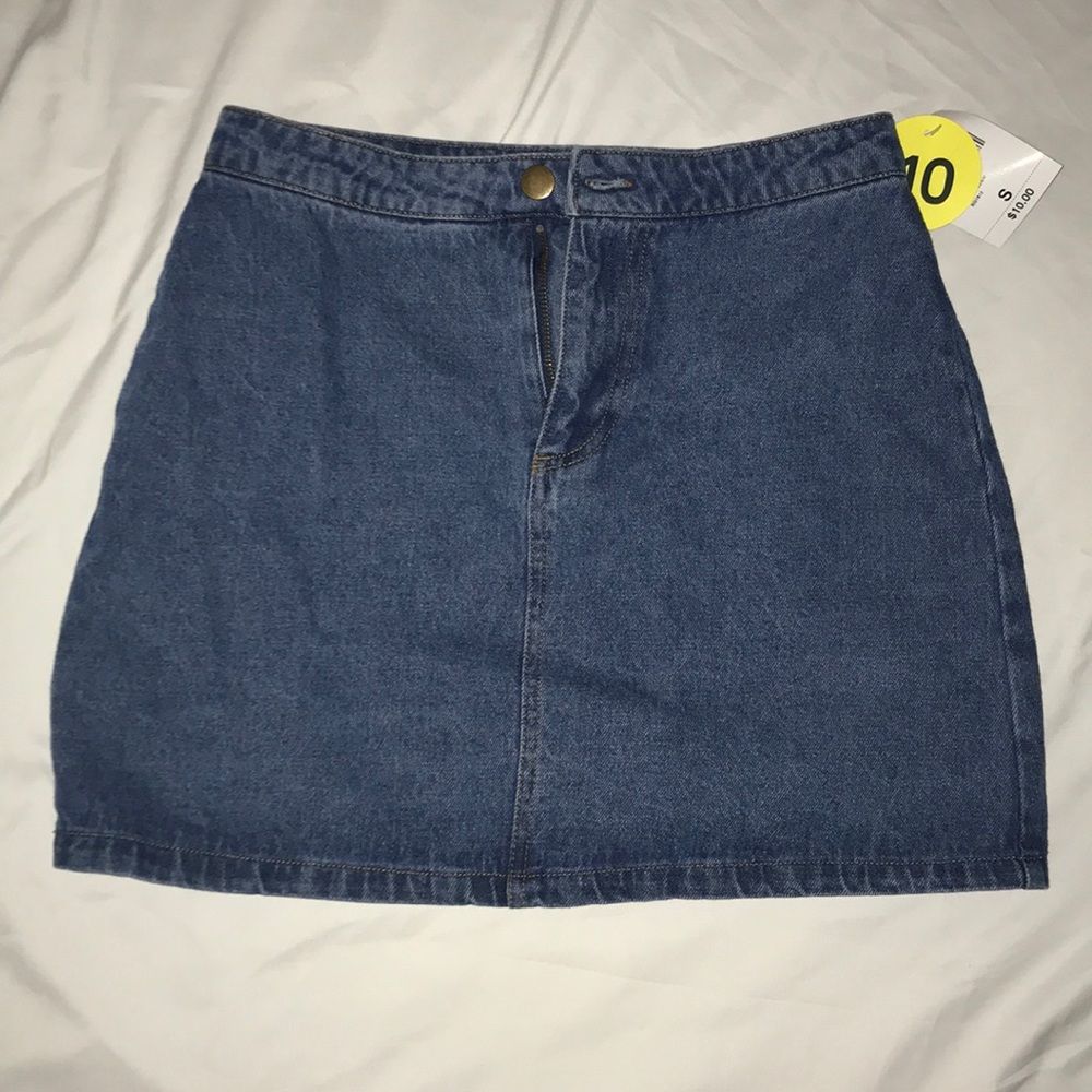 Blue Denim Skirt